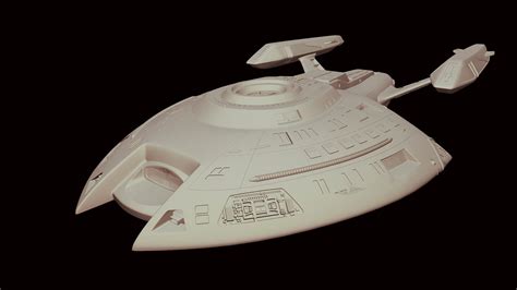 Nova Class Starship Generation 1 - Download Free 3D model by Feltman ...