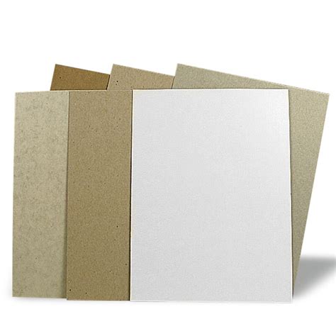 Gray, White, & Kraft Chipboard Sheets | Shop Paper Mart