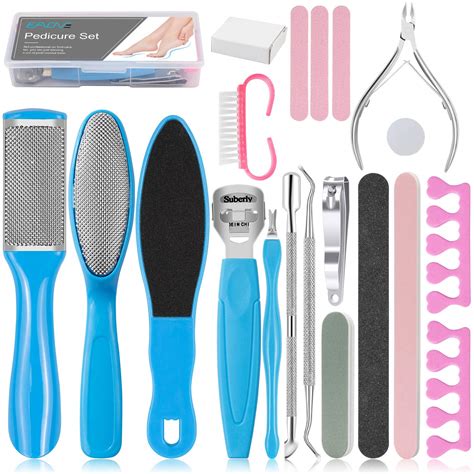 Buy EAONE Professional Pedicure Tools Set 20 in 1, Foot Care Kit ...