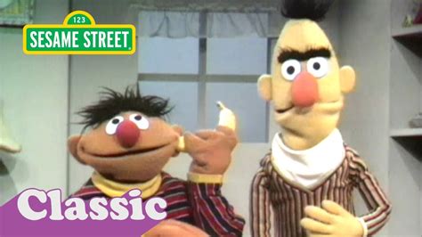 Ernie Has a Banana in His Ear | Sesame Street Classic - YouTube