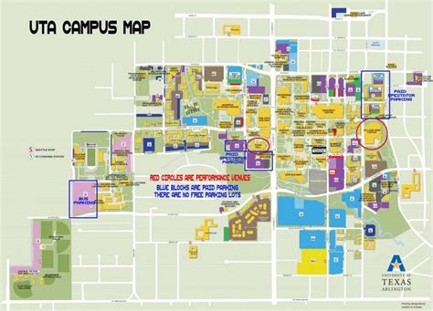 Uta Campus Map