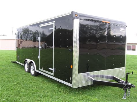 8.5′ X 20′ HD Sport Sportster Enclosed Car Hauler Trailer by Car | Ron's Toy Shop, Inc.