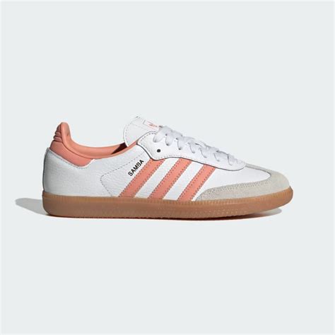 Women's adidas Samba OG 'White / Wonder Clay' - Sneaker Steal