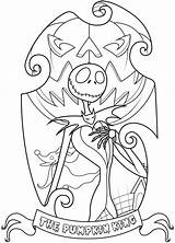 Jack Skellington Coloring Pages sketch template