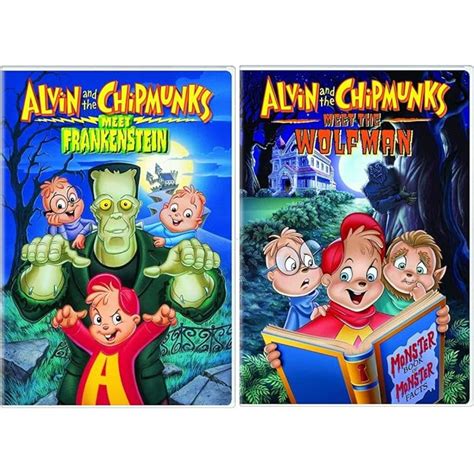 Buy Alvin Chipmunks: Meet Frankenstein / meet wolfman (Double Feature ...