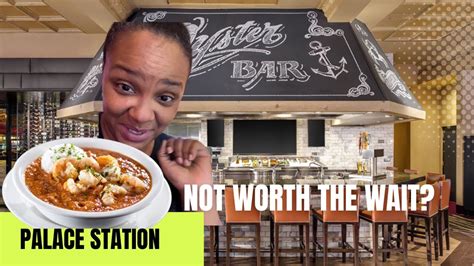 MY EXPERIENCE AT THE OYSTER BAR PALACE STATION IN LAS VEGAS! - YouTube