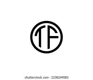 Tf Logo Design Vector Template Stock Vector (Royalty Free) 2238249083 ...