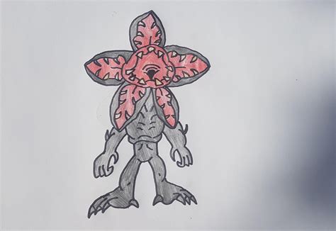 How To Draw The Demogorgon - Drawing Word Searches