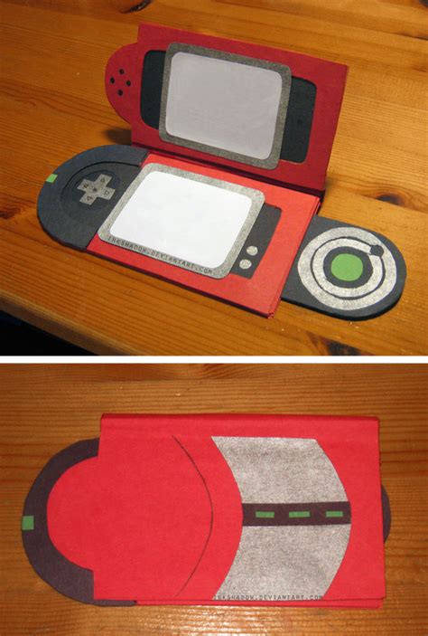 3D Pokedex Card | Pokemon birthday card, Pokemon diy, Pokemon badges