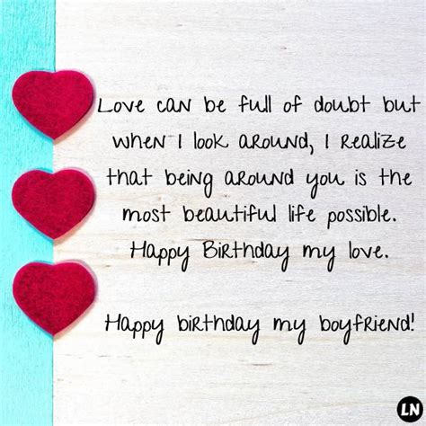 115 Sweet and Happy Romantic Birthday Wishes – Birthday Messages – LittleNivi.Com