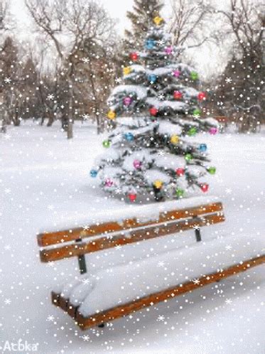 Christmas Tree Snow GIF - Christmas Tree Snow Winter - Discover & Share ...