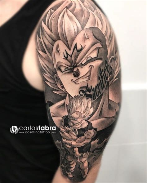 Tatuagens do anime Dragon Ball | Parte 2 - Marco da Moda | Vegeta y trunks, Tatuajes de vegeta ...