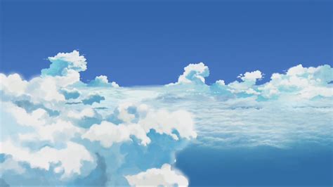 Anime Scenery Wallpaper Blue - Anime Wallpaper HD