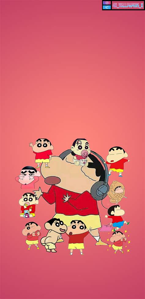 1290x2796px, 2K free download | Music, bad, cartoon, chan, funny, pink, pogo, shin, song, HD ...