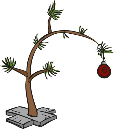 Picture 20 of Charlie Brown Christmas Tree Clipart | metallictheory