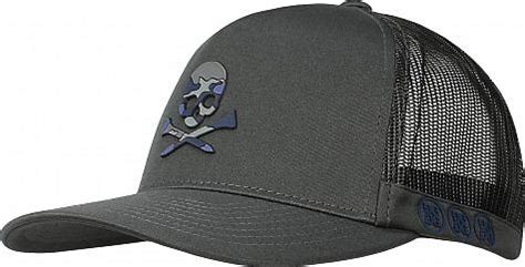 G/Fore Camo Skull Trucker Snapback Adjustable Golf Hats