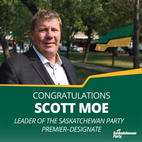 Scott Moe Elected New Leader