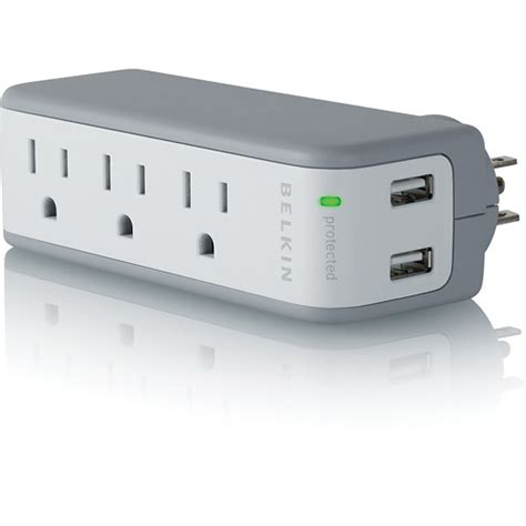 Belkin Mini Surge Protector with USB Charger – Channel Tek