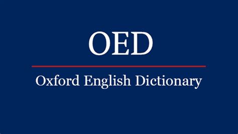 Oxford English Dictionary Online