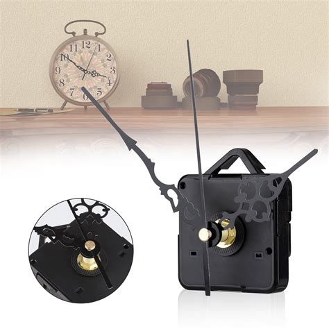 EEEKit Movement for Clock Repair Replacement, Silent Sweep Quartz Clock Motor Kit with 3 Clock ...