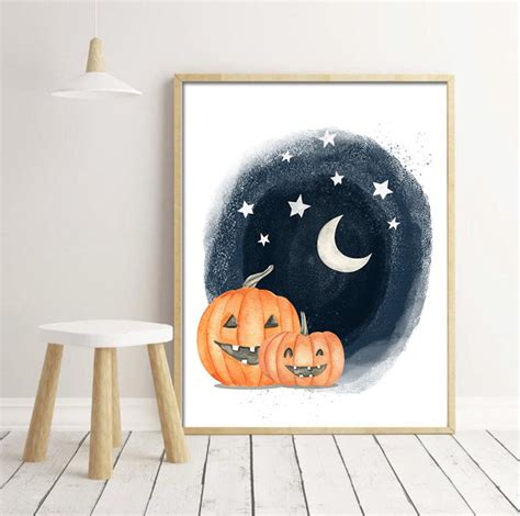 Nursery Decor Halloween Decor Baby Halloween Prints - Etsy