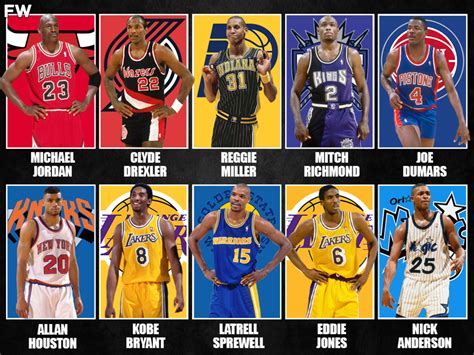 The 10 Greatest NBA Shooting Guards Of The 1990s - Fadeaway World