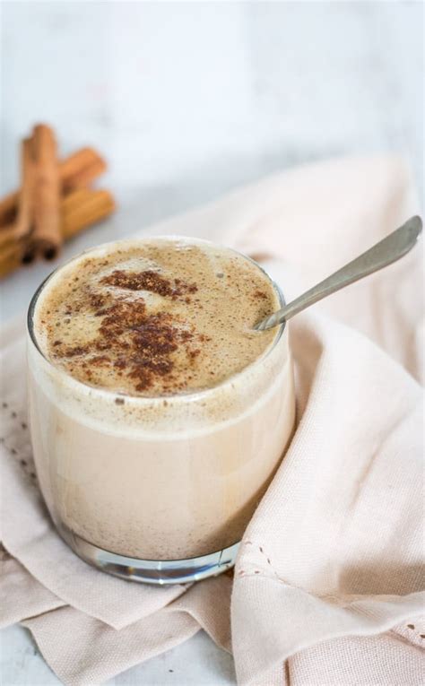 Homemade Chai Green Tea Spiced Latte - Whole Food Bellies