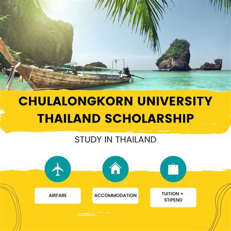 Chulalongkorn University Graduate Scholarships 2023 - Carraadesk.com