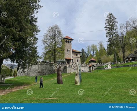 Cantacuzino Castle in Busteni Romania Editorial Stock Image - Image of ...