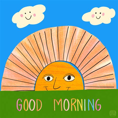 Good Morning Sun GIF by Chris Olson - Find & Share on GIPHY