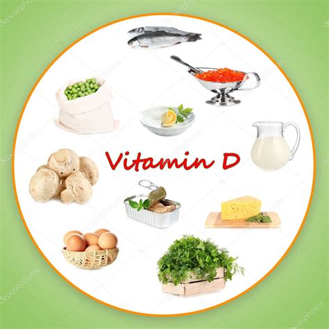 Fuentes alimenticias de vitamina d — Foto de stock © belchonock #30231739