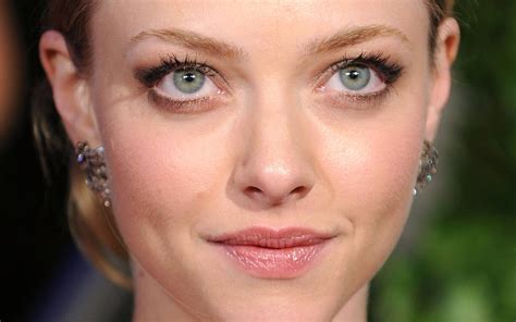 Wallpaper : face, model, gray eyes, mouth, nose, skin, Amanda Seyfried, head, beauty, eye, lip ...