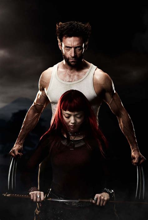 Hugh Jackman and Rila Fukushima in The Wolverine - HeyUGuys