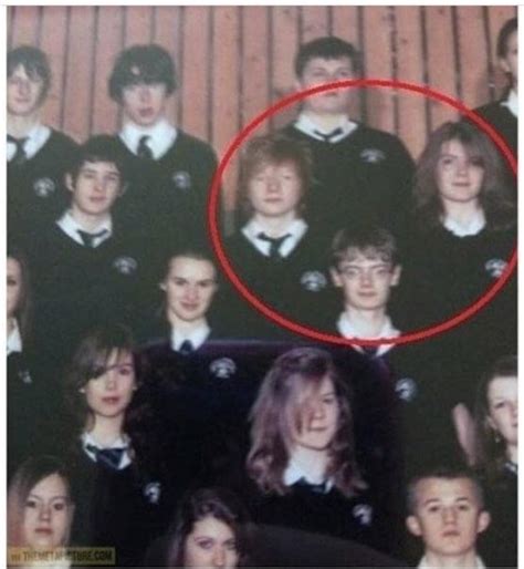 Ed Sheeran studied in Hogwarts.Ed Sheeran is Ron Weasley,Near him ...