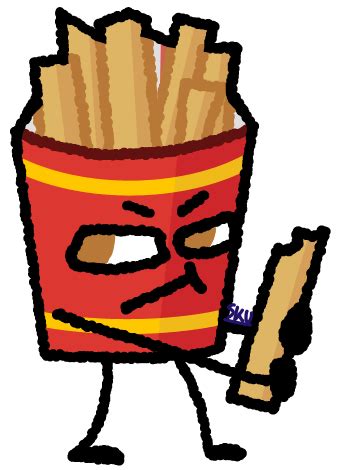 Fries - BFB by SmallKittyUniverse on DeviantArt