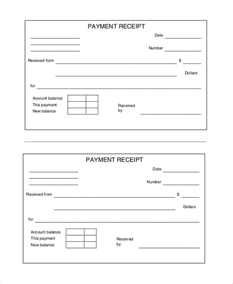 Sample Cash Receipt Template Beautiful : Receipt Forms