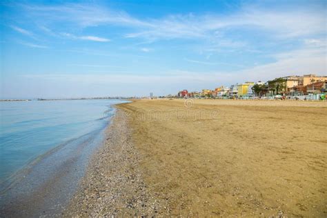 A Beach in Adriatic Sea in Rimini Stock Image - Image of tourism, coast: 118088567