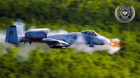 Extremely Powerful A-10 Warthog Shows Its GAU-8 30mm Cannon & Laser-Guided Bombs Capability ...