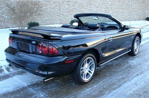 Black 1997 Ford Mustang GT Convertible - MustangAttitude.com Photo Detail