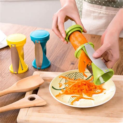 Vegetable Spiralizer Grater Vegetable Spiral Slicer Cutter Spiralizer ...