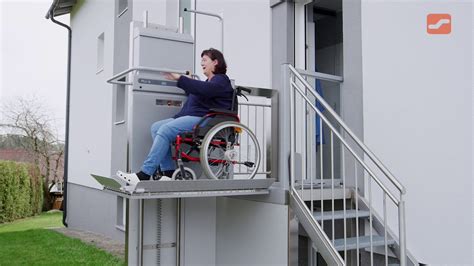 Wheelchair Platform Lift ( Ascendor ) - YouTube