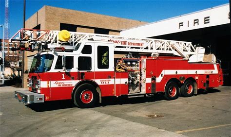 Spokane Fire Department Ladder 1 | Fire service, Fire trucks, Fire rescue