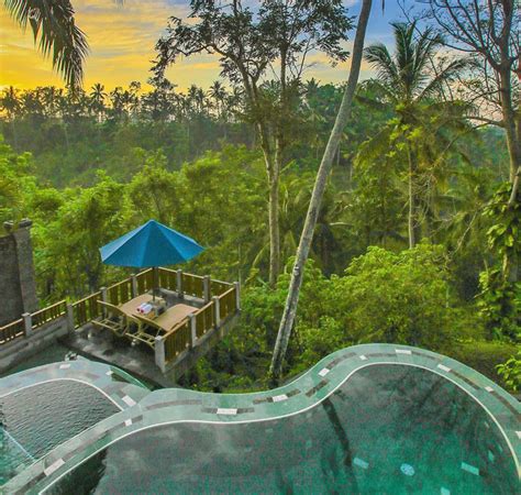 9 luxury private pool villas in Ubud with spectacular views