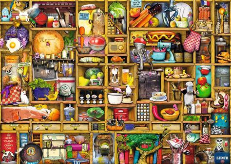 Kitchen Cupboard | Adult Puzzles | Jigsaw Puzzles | Products | Kitchen Cupboard