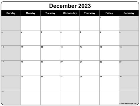 December 2023 calendar | free printable calendars