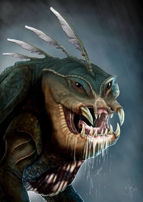 The Bunyip [Aboriginal mythology] In the swamps of Australia, there lives a strange and ...