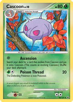 Cascoon | Pokédex