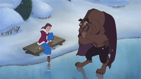 Beauty and the Beast: The Enchanted Christmas - Belle teaches the Beast ...