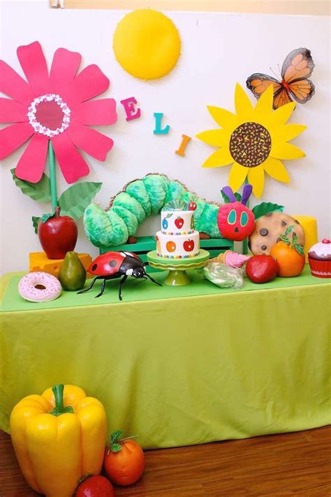 What a great Very Hungry Caterpillar birthday party! See more party ideas at CatchMyPar ...