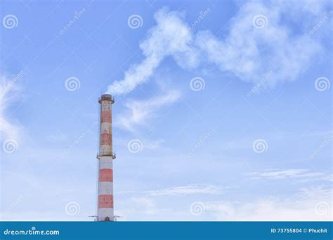 The Smokestacks, Smokestacks in the Factory Stock Photo - Image of environmental, dirty: 73755804